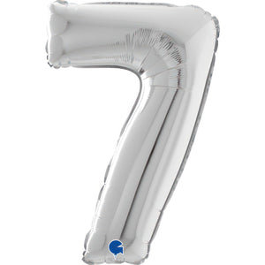 SuperShape Numbers SILVER #7