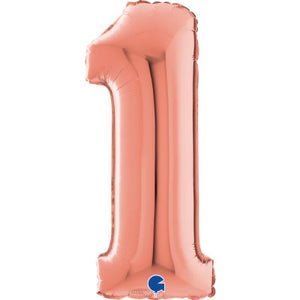 SuperShape Numbers ROSE GOLD #1
