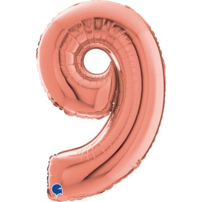 SuperShape Numbers ROSE GOLD #9
