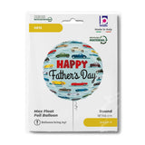 45cm Foil - Father's Day Classic Cars