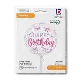 Betallic Foil 46cm Multicolour Bow Birthday
