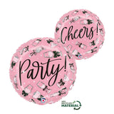 Betallic Foil 46cm Black Bow Party Drinks