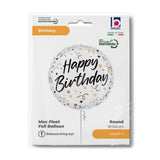 Betallic Foil 46cm Satin Birthday Streamers