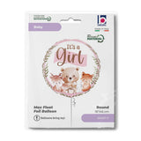 Betallic Foil 46cm Woodland It's A Girl
