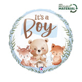 Betallic Foil 46cm Woodland It's A Boy