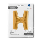 Grabo SuperShape Letter Gold H