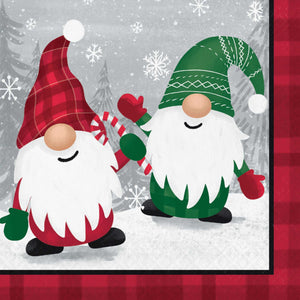 Christmas Gnome  - LUNCH NAPKIN