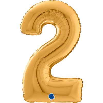 Mid 66cm Numbers GOLD #2