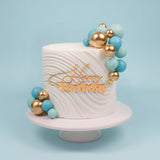 Sprinks Cake Ball Toppers Bold In Blue 32Pk