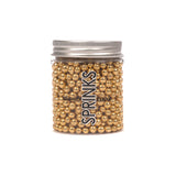 Sprinks Crunchy Shiny Gold 4mm Sprinkles 75g