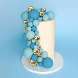 Sprinks Cake Ball Toppers Bold In Blue 32Pk