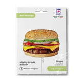 Betallic Foil Shape Mighty Cheeseburger 66cm