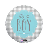 45cm Foil Balloon -  IT'S A BOY