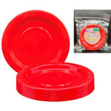 Occasions Reusable Lunch Plates Red 180mm 20Pk