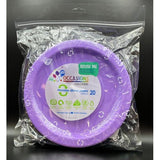 Occasions Reusable Dinner Plate Lavender 23cm 20Pk