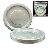 Occasions Reusable Dinner Plates Silver 230mm 20Pk