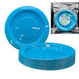 Occasions Reusable Dinner Plates Azure Blue 230mm 20Pk