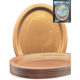 Occasions Reusable Oval Plates Rose Gold 315 x 245mm 20Pk