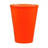 Reusable Plastic Cups 285ml Orange 20Pk