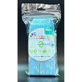 Occasions Reusable Light Blue Plastic Spoons 20Pk