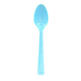 Occasions Reusable Light Blue Plastic Spoons 20Pk