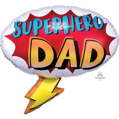 SuperShape Foil - SUPERHERO DAD