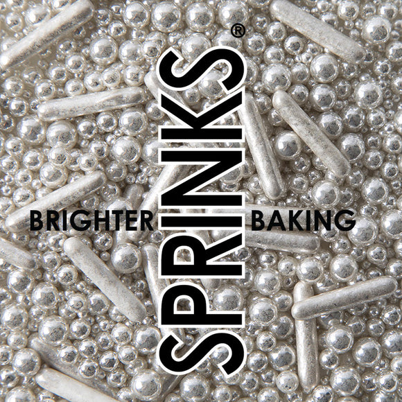 Sprinks - Bubble & Bounce Silver Sprinkles 75gm
