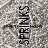 Sprinks - Bubble & Bounce Silver Sprinkles 75gm