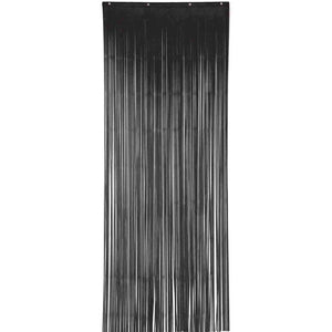 Door Streamers Metallic Black