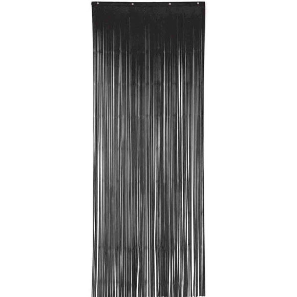 Door Streamers Metallic Black