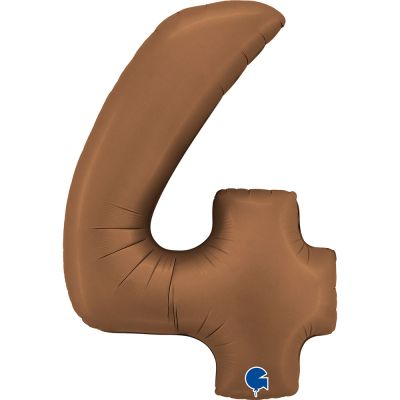 SuperShape Numbers Satin Chocolate #4