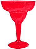 Margarita Glasses Assorted Fiesta Colours 20 Pack