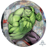 Anagram Licensed Avengers Powers Unite Clear Orbz 16in Balloon