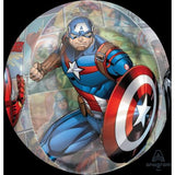 Anagram Licensed Avengers Powers Unite Clear Orbz 16in Balloon