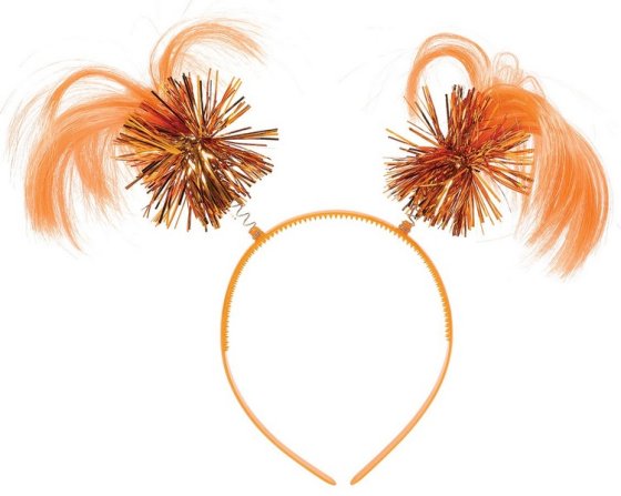 PONYTAIL HEADBAND - ORANGE