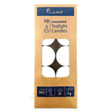 Lume Tealight Candles 9hr 10Pk