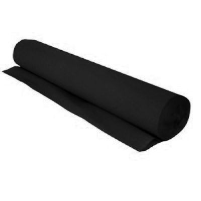 CREPE PAPER ROLL -  BLACK