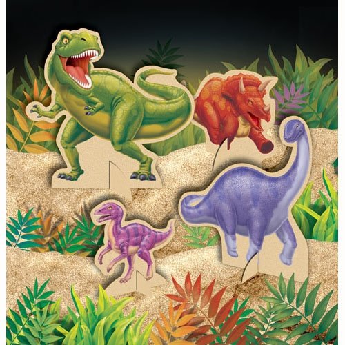 Dino Blast Centrepiece Stand-Up Cut Outs