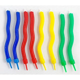 Alpen Occasions Zig Zag Candles 8Pk