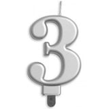 SILVER CANDLE 0-9