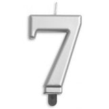 SILVER CANDLE 0-9