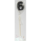 Occasions Black Glitter Long Stick Number Candles 0–9