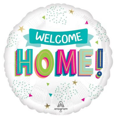 45cm Foil Balloon - Welcome Home!