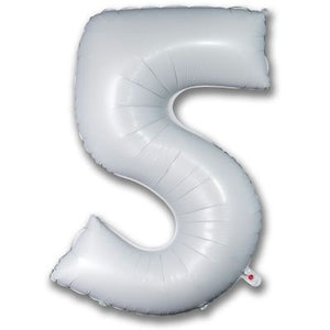SuperShape Numbers WHITE #5