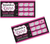Amscan Team Bride Scratch a Dare Game