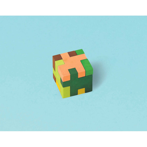 TNT Party! Puzzle Cube Mini Erasers 12 Pack