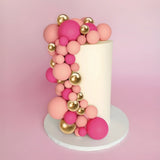 Sprinks Cake Ball Toppers Pretty In Pink 32Pk