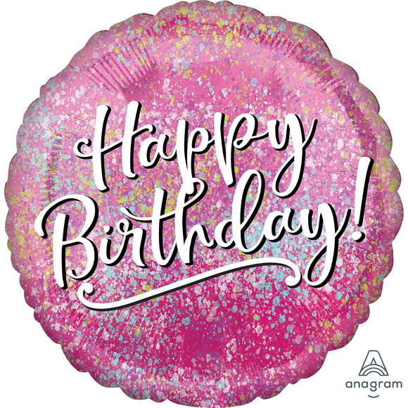 45cm Foil Balloon - HAPPY BIRTHDAY