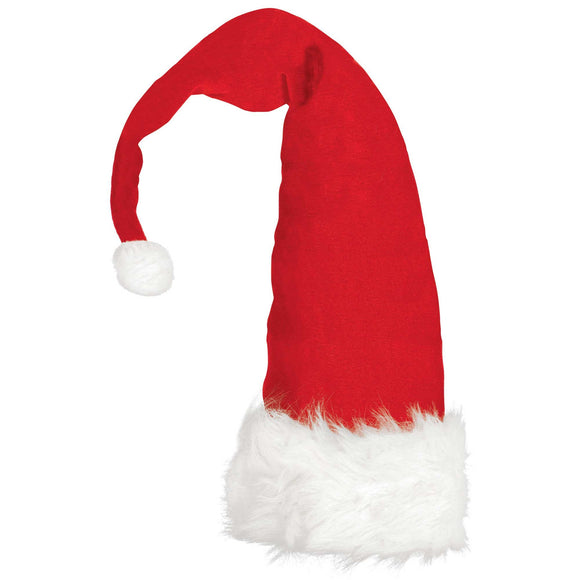 Santa Plush Long Adjustable Hat