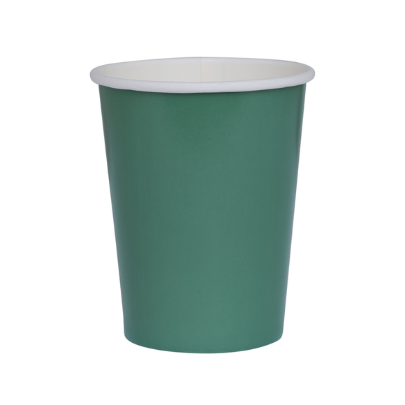 Five Star 260ml Paper Cup Sage Green P20